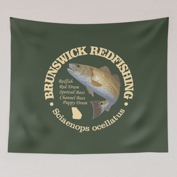 Item preview, Brunswick GA (redfish) designed and sold by curranmorgan.