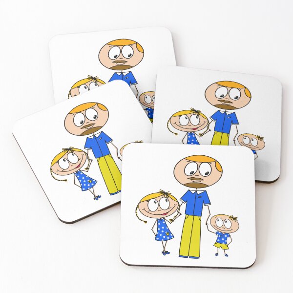 Item preview, Father with children designed and sold by Maryart8.