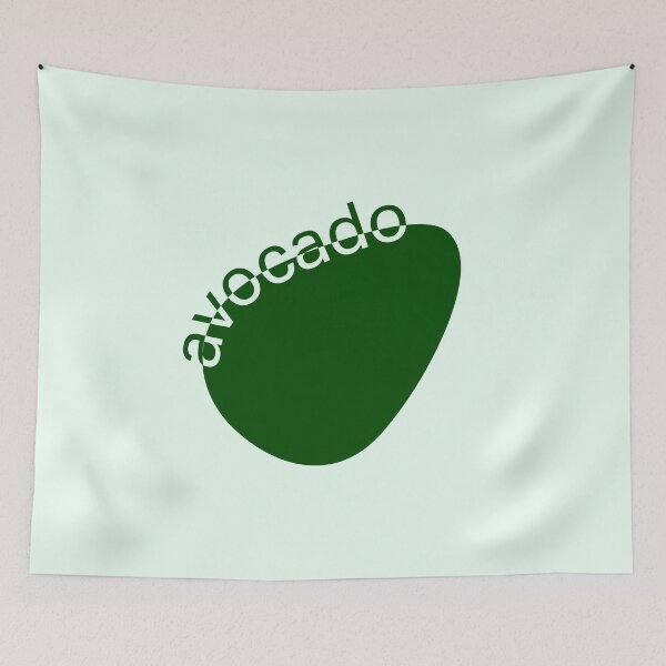 Item preview, TypeFruit - Avocado designed and sold by jennibeeworks.