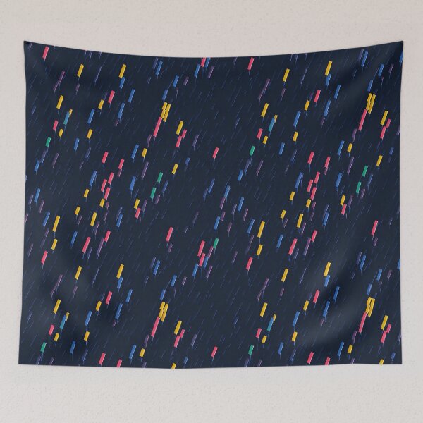 Item preview, Neon Rainfall designed and sold by Daniel Haddad.