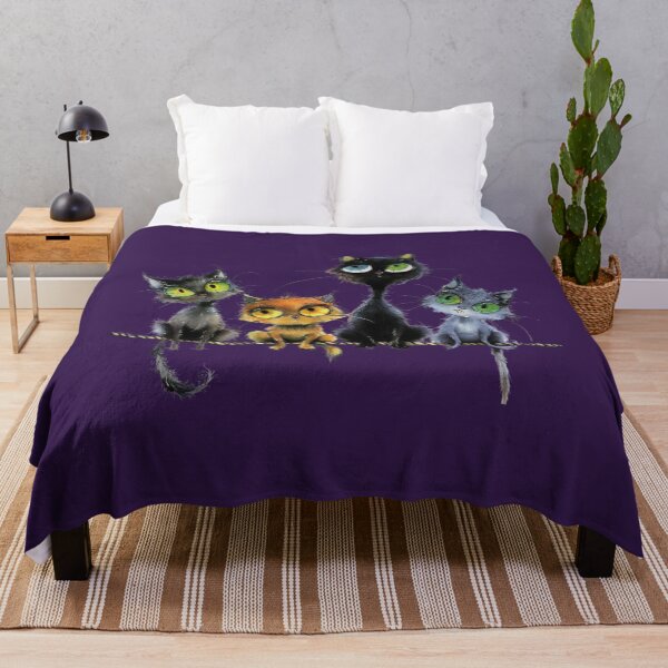 Item preview, Beautiful midnight cats   designed and sold by MOVALENDA.