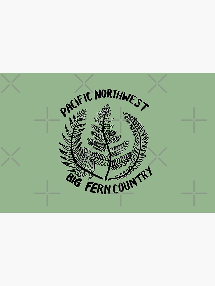 Pacific Northwest | Big Fern Country by craftordiy