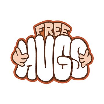 Artwork thumbnail, Free Hugs - Orange by stavreh