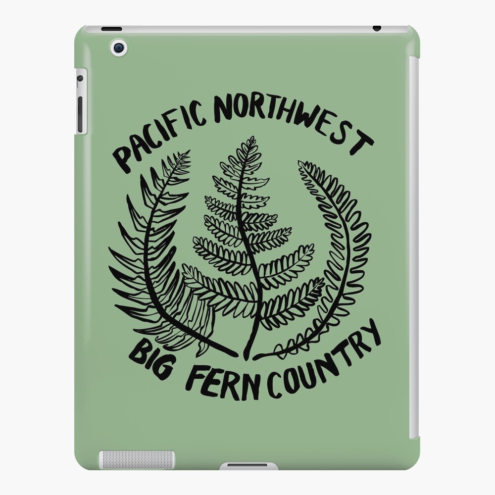 Pacific Northwest | Big Fern Country iPad Case & Skin