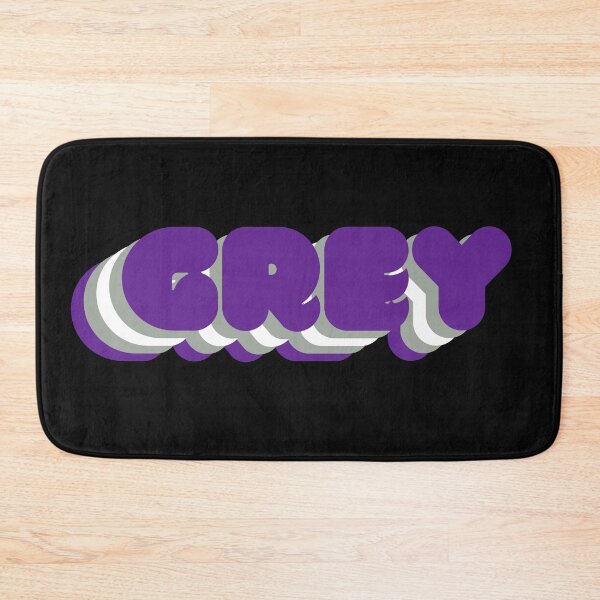 Item preview, GREY - LGBTQIA+ Support, Greysexual Flag designed and sold by SuchWowDesign.