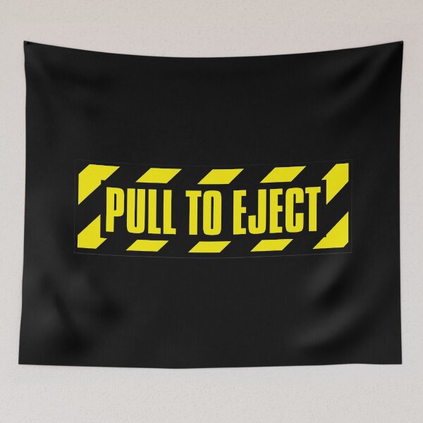 Item preview, Aviation warning- Pull to Eject designed and sold by Rott515.