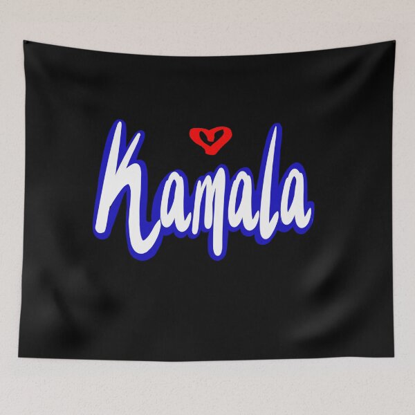 Item preview, Kamala girls name woman women’s first name in white cursive calligraphy personalised personalized customized name Gift for Kamala designed and sold by Artonmytee.