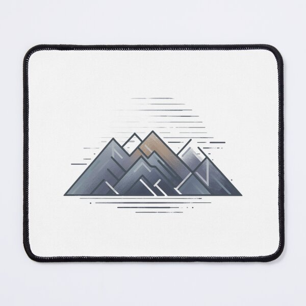 Item preview, Geometric Sunrise Mountain Range 3 designed and sold by MyNiceDesigns.