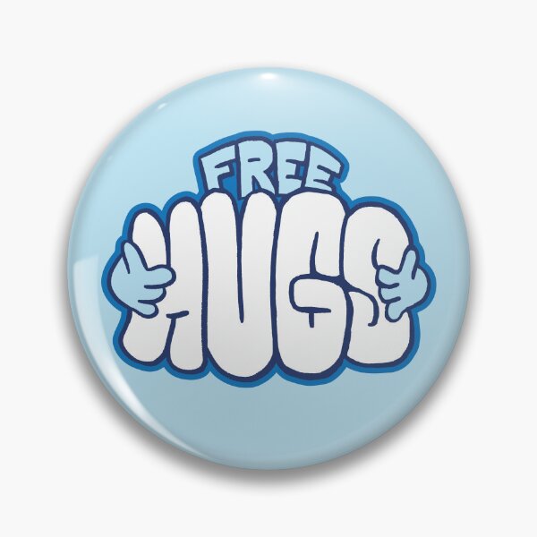 Item preview, Free Hugs - Blue designed and sold by stavreh.