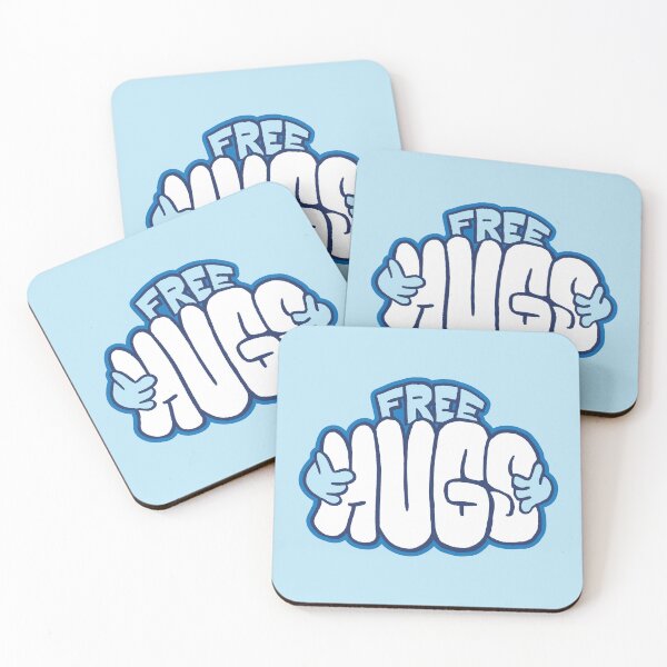 Item preview, Free Hugs - Blue designed and sold by stavreh.