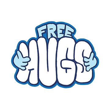 Artwork thumbnail, Free Hugs - Blue by stavreh