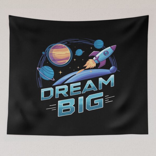 Item preview, Dream Big: Cosmic Adventure designed and sold by MyNiceDesigns.