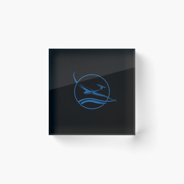 Item preview, Glider Plane Pilot Sailplane aerial floating soaring designed and sold by These_Prints.