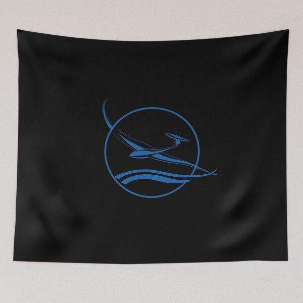 Item preview, Glider Plane Pilot Sailplane aerial floating soaring designed and sold by These_Prints.