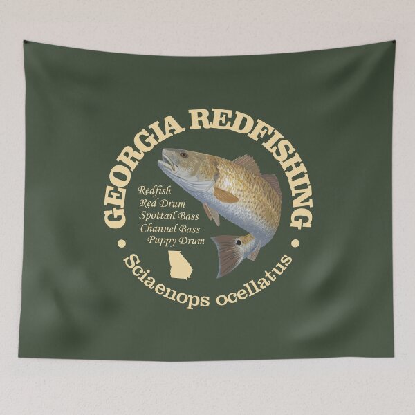 Item preview, Georgia (redfish) designed and sold by curranmorgan.
