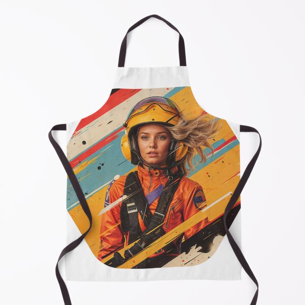 Item preview, Collage Wall Art T-shirt Design: Girl Pilot designed and sold by ForeverPrintsOK.