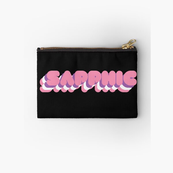Item preview, SAPPHIC - LGBTQIA+ Support, Sapphic Flag designed and sold by SuchWowDesign.