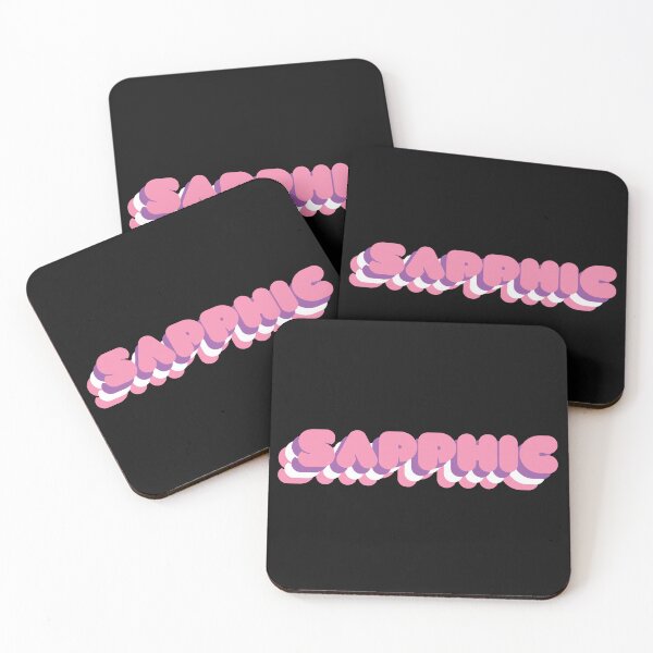Item preview, SAPPHIC - LGBTQIA+ Support, Sapphic Flag designed and sold by SuchWowDesign.