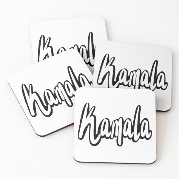 Item preview, Kamala popular girls name woman women’s first name in white cursive calligraphy personalised personalized customized name Gift for Kamala designed and sold by Artonmytee.