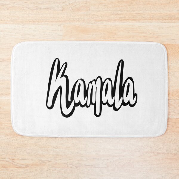Item preview, Kamala popular girls name woman women’s first name in white cursive calligraphy personalised personalized customized name Gift for Kamala designed and sold by Artonmytee.