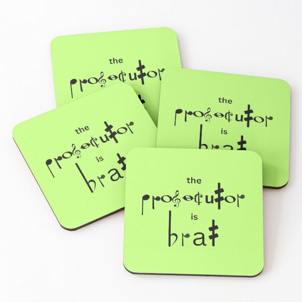 Item preview, The Prosecutor Is Brat designed and sold by BrightrDayMusicArt.