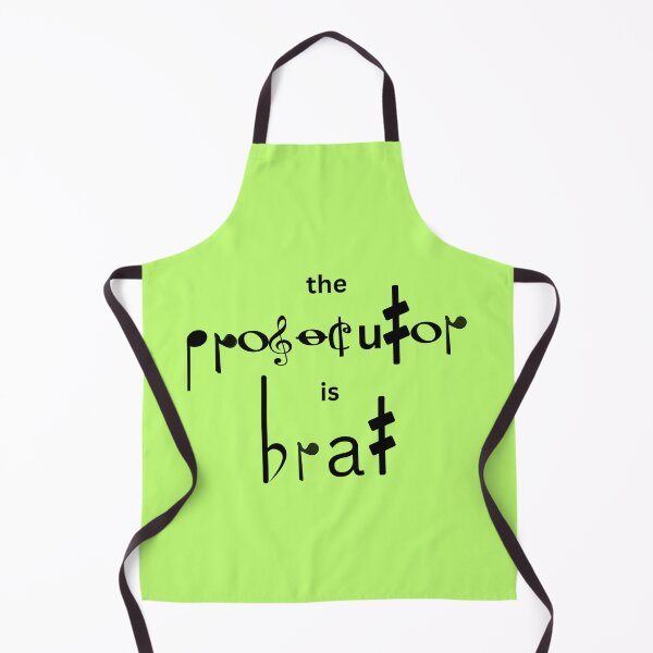 Item preview, The Prosecutor Is Brat designed and sold by BrightrDayMusicArt.