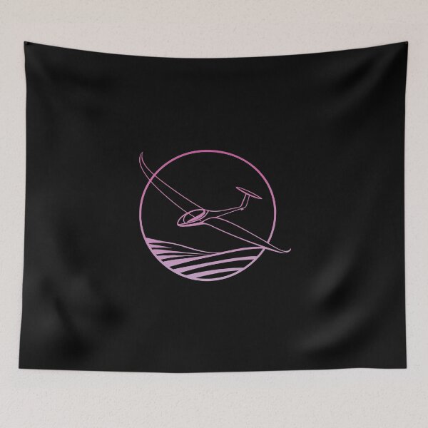 Item preview, Glider Plane Pilot Sailplane aerial floating soaring designed and sold by These_Prints.