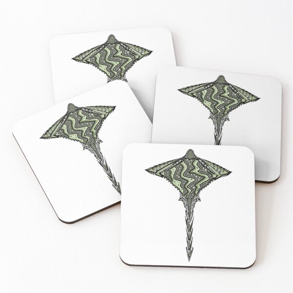 Item preview, Spotted Eagle Ray designed and sold by Tem-Tribal-Art.