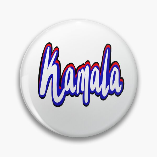 Item preview, Kamala popular girls name woman women’s first name in red white blue cursive calligraphy personalised personalized customized name Gift for Kamala designed and sold by Artonmytee.