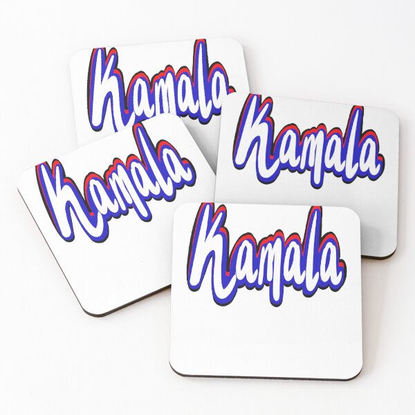 Item preview, Kamala popular girls name woman women’s first name in red white blue cursive calligraphy personalised personalized customized name Gift for Kamala designed and sold by Artonmytee.