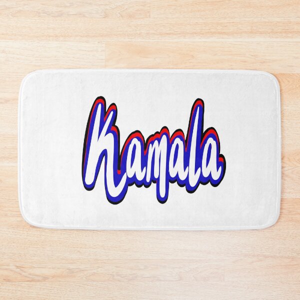 Item preview, Kamala popular girls name woman women’s first name in red white blue cursive calligraphy personalised personalized customized name Gift for Kamala designed and sold by Artonmytee.