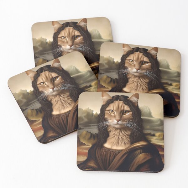 Item preview, Mona the cat designed and sold by NadyaMichaels.