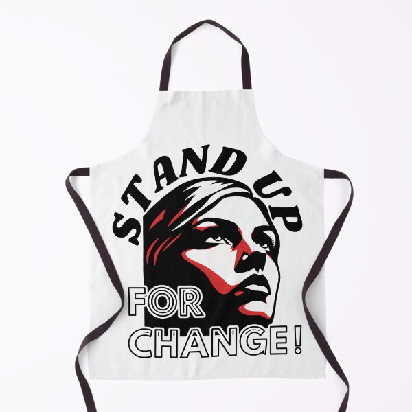 Item preview, STAND UP FOR CHANGE!: A Bold Black and Red Graphic designed and sold by SplashTastic.