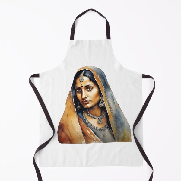 Item preview, India Watercolor Art, Indian Woman, Indian Style, India designed and sold by SRLND.