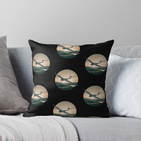 Item preview, Glider Plane Pilot Sailplane aerial floating soaring designed and sold by These_Prints.