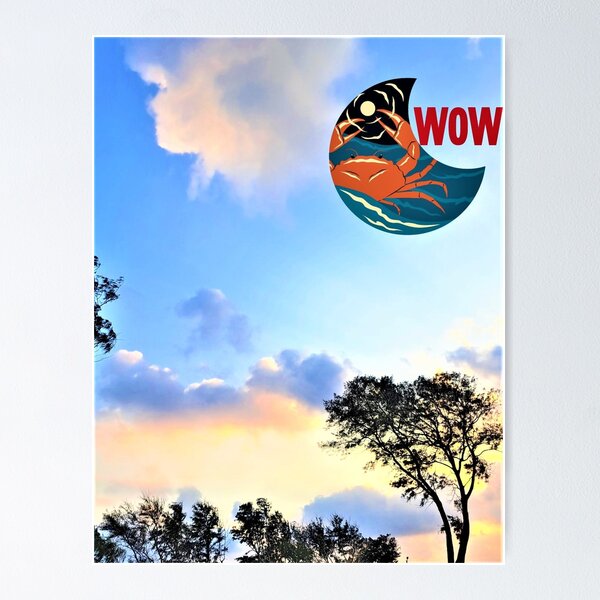 Item preview, WOW   (Nature , moon, sky, Crab  fish......) designed and sold by sadeek1021953Ss.