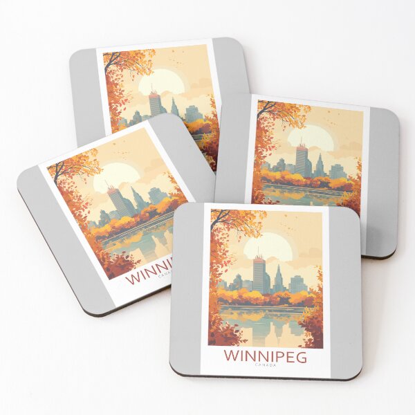 Item preview, Winnipeg Canada - North America - Travel art designed and sold by Marciolini.