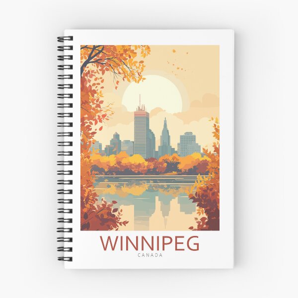 Item preview, Winnipeg Canada - North America - Travel art designed and sold by Marciolini.