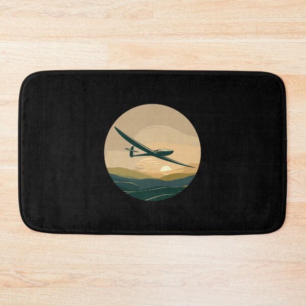 Item preview, Glider Plane Pilot Sailplane aerial floating soaring designed and sold by These_Prints.