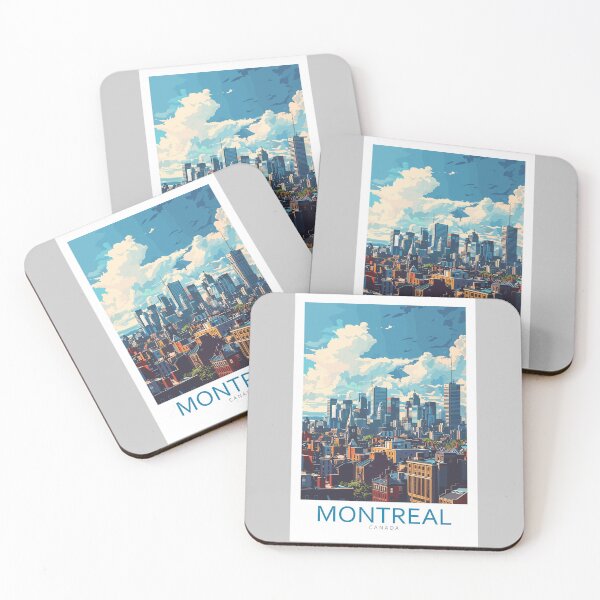Item preview, Montreal Canada - North America - Travel art designed and sold by Marciolini.