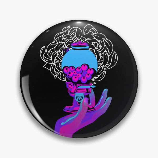 Item preview, Flowers Gumball Machine Tattoo designed and sold by JopangStyles.