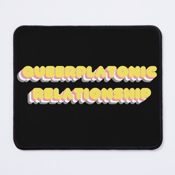 Item preview, QUEERplatonic relationship - LGBTQIA+ Support, Flag designed and sold by SuchWowDesign.