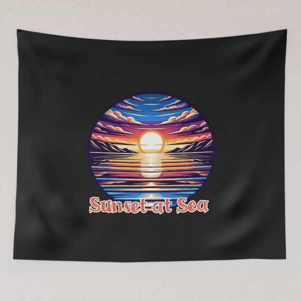 Item preview, Magical Sunset at Sea designed and sold by 0penvimark.