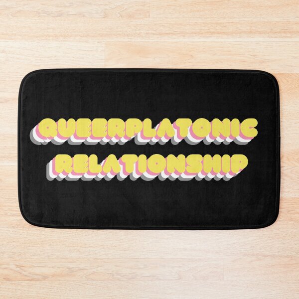 Item preview, QUEERplatonic relationship - LGBTQIA+ Support, Flag designed and sold by SuchWowDesign.