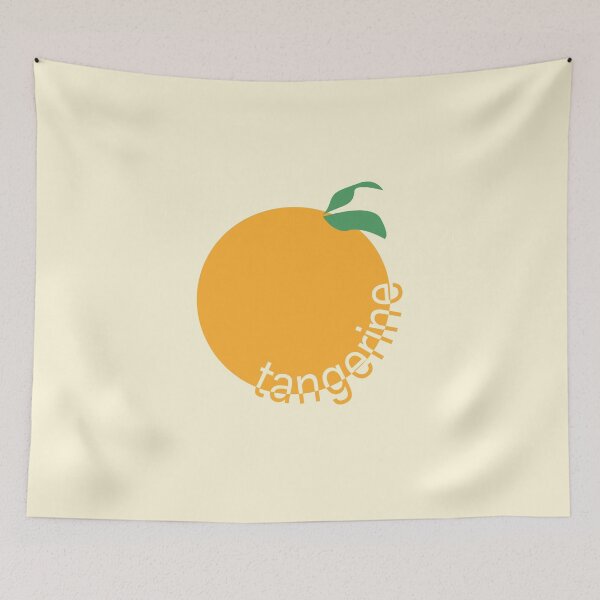 Item preview, TypeFruit - Tangerine designed and sold by jennibeeworks.