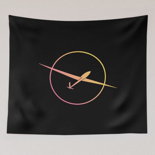 Item preview, Glider Plane Pilot Sailplane aerial floating soaring designed and sold by These_Prints.