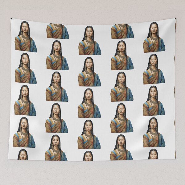 Item preview, Thai Watercolor Art, Thai Woman, Thai Style, Thailand designed and sold by SRLND.