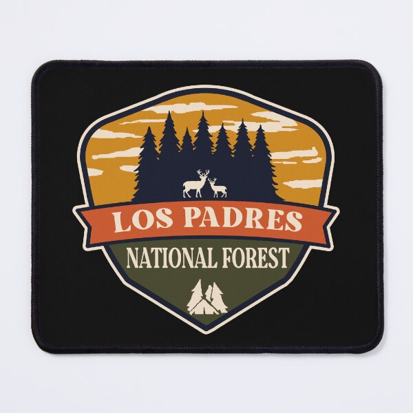Item preview, Los Padres National Forest designed and sold by graphic-map.