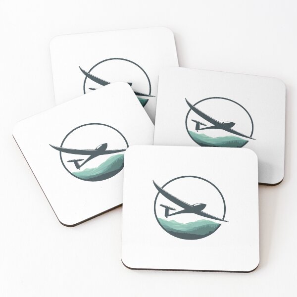 Item preview, Glider Plane Pilot Sailplane Biplane aerial floating soaring designed and sold by These_Prints.