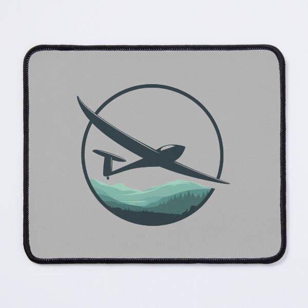 Item preview, Glider Plane Pilot Sailplane Biplane aerial floating soaring designed and sold by These_Prints.